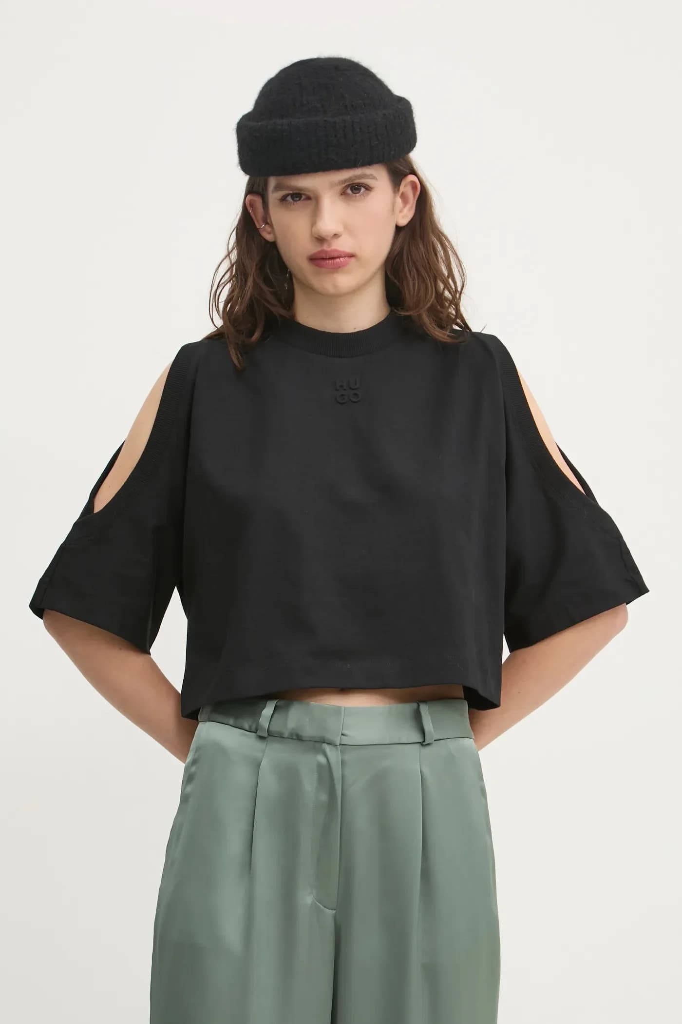 Хлопковая футболка - фото 4