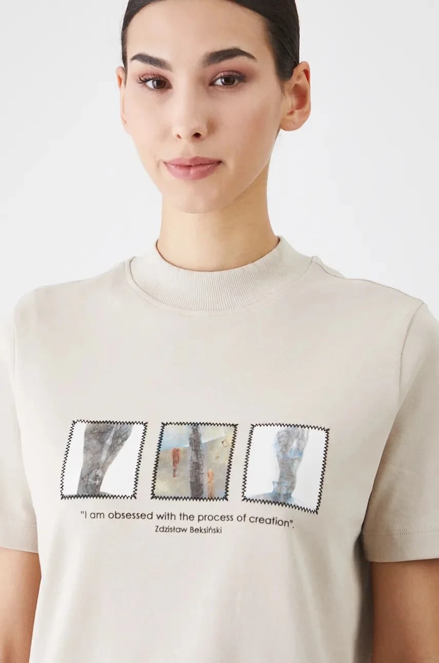 Хлопковая футболка - фото 5