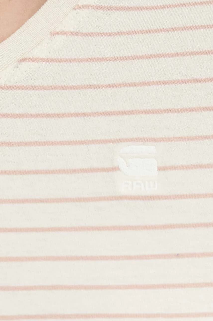 Хлопковая футболка в полоску eyben slim v t 2.0 - фото 5