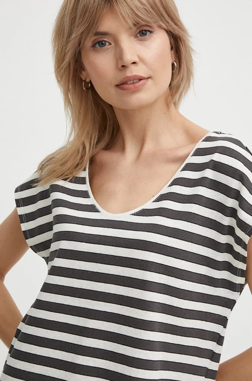 Футболка KHLOE из смесового льна - фото 4