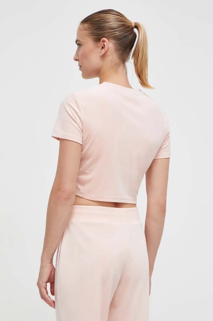 бархатная футболка COUTURE - фото 3