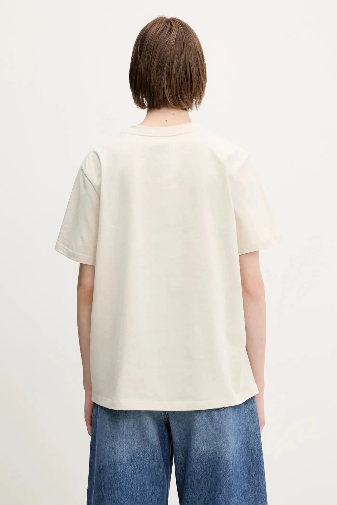 Классическая футболка из плотного хлопка - фото 6