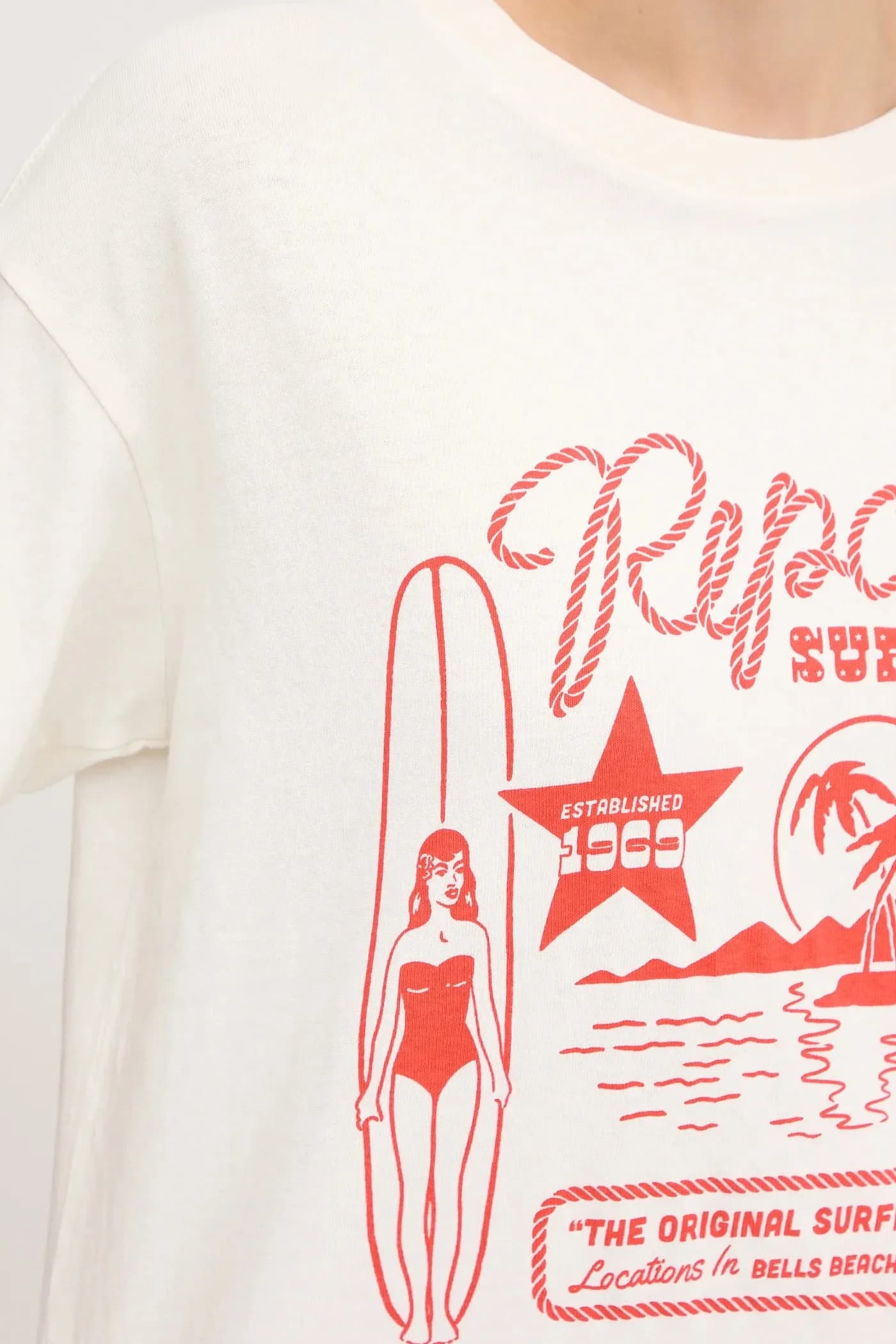 Хлопковая футболка SURF SUPPLY - фото 5