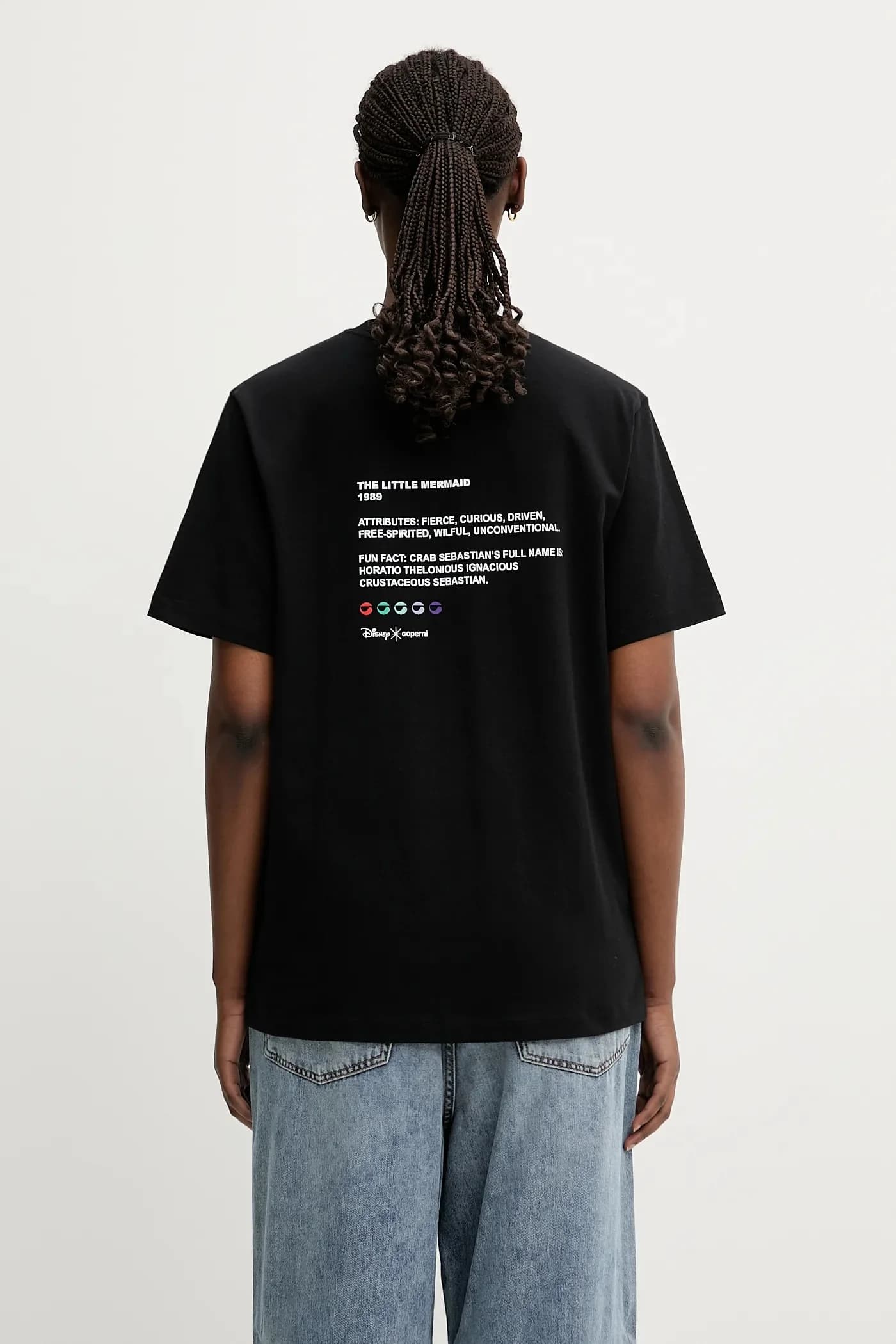 хлопковая футболка из коллаборации с Disney Ariel - фото 3
