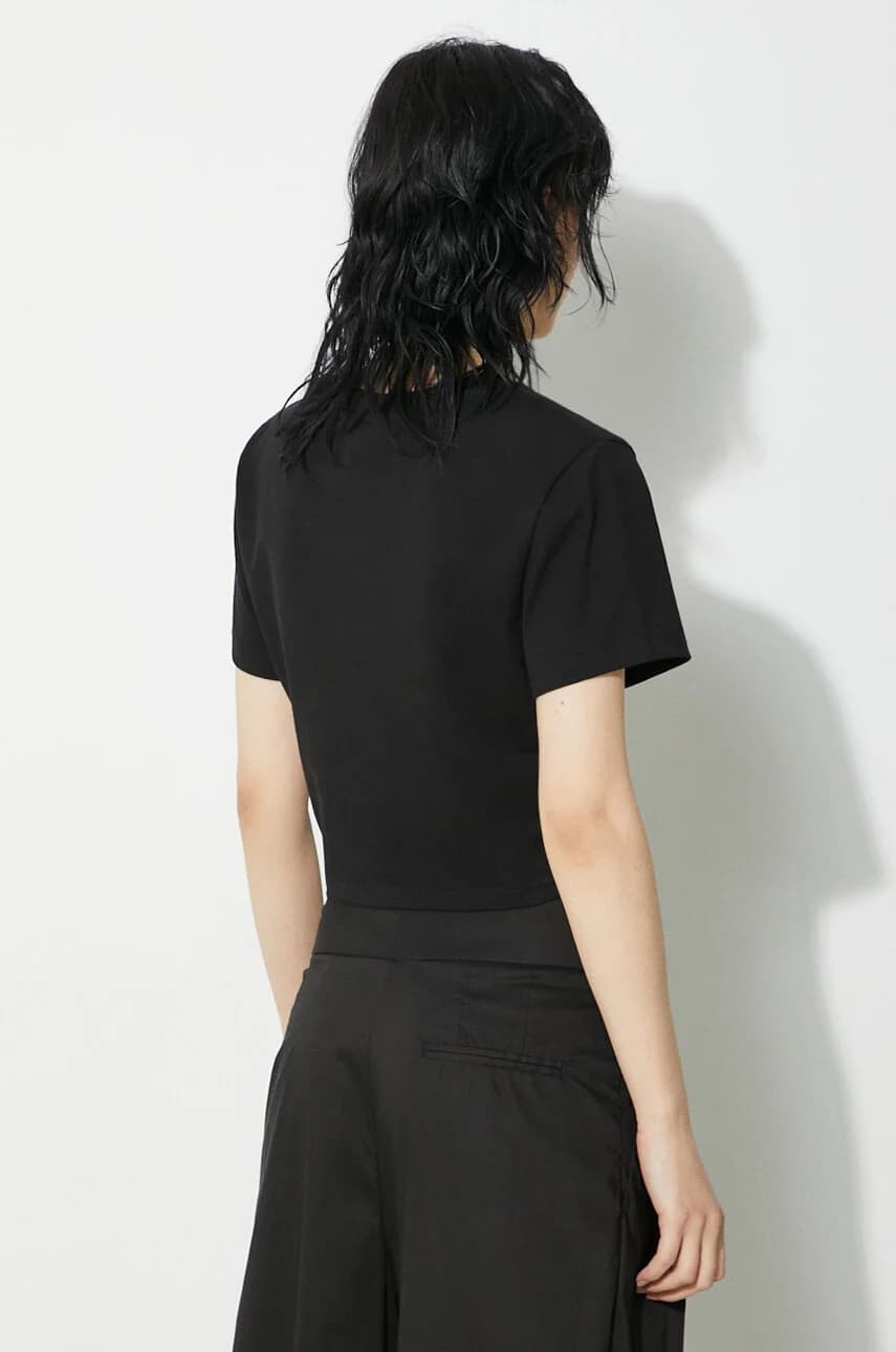 футболка с принтом рта - фото 3