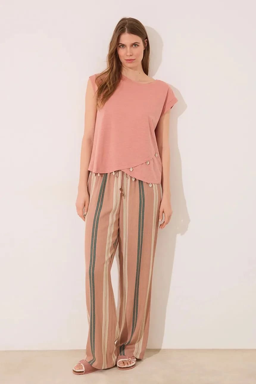 Хлопковая футболка - фото 6