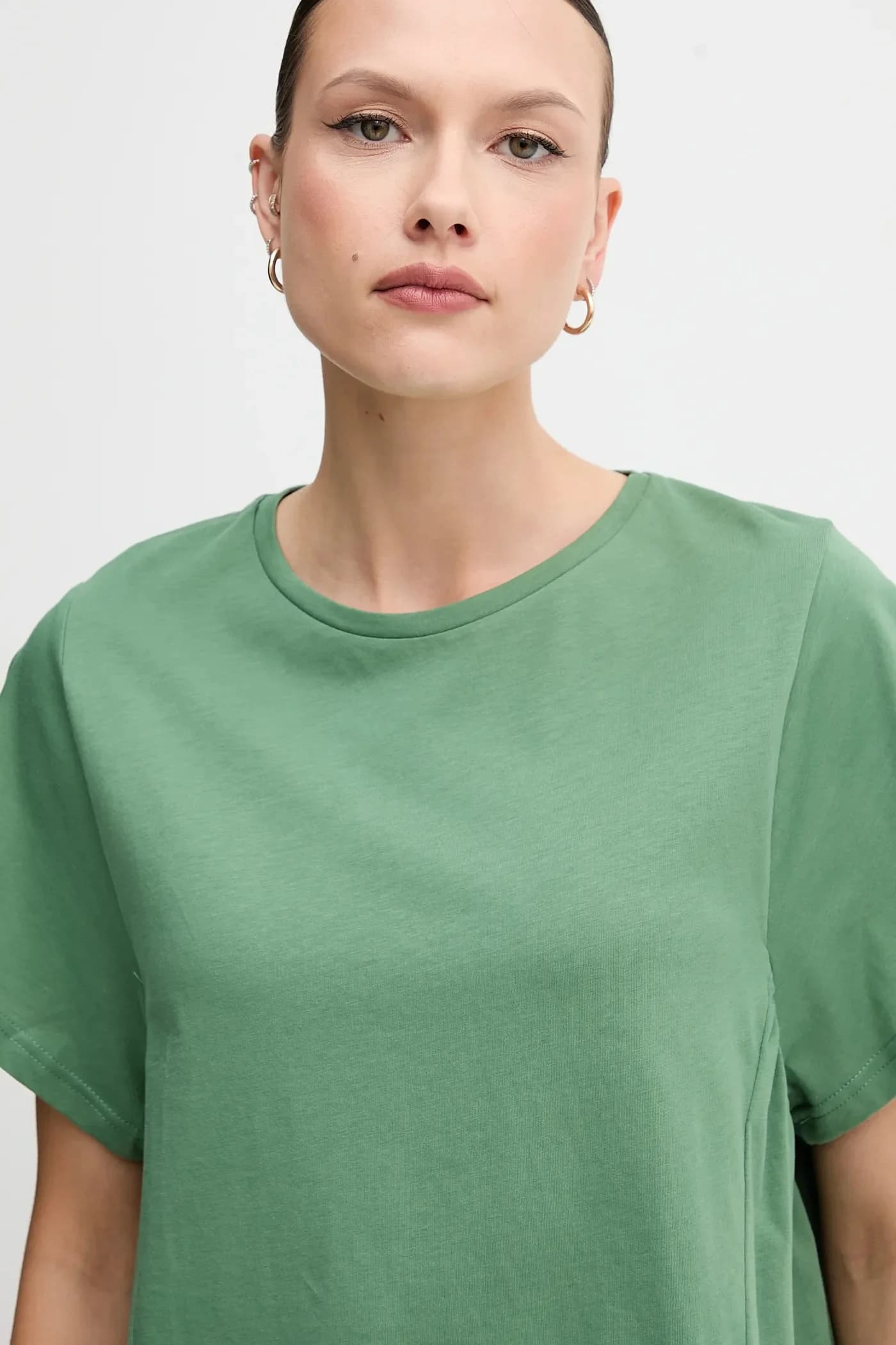 Хлопковая футболка - фото 4