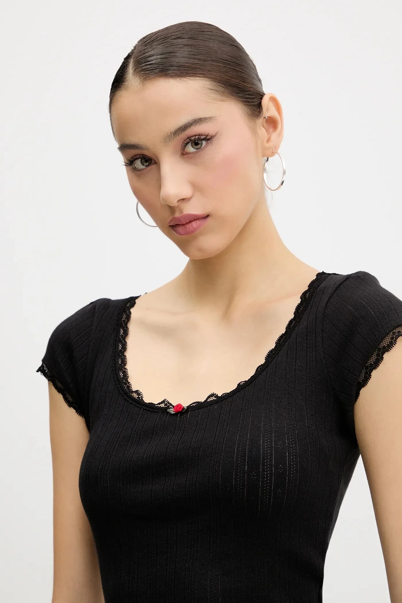 Хлопковая футболка - фото 4