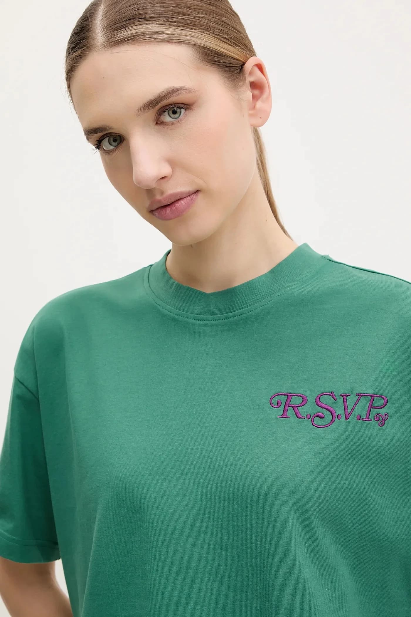 футболка Leffinge из хлопка - фото 4