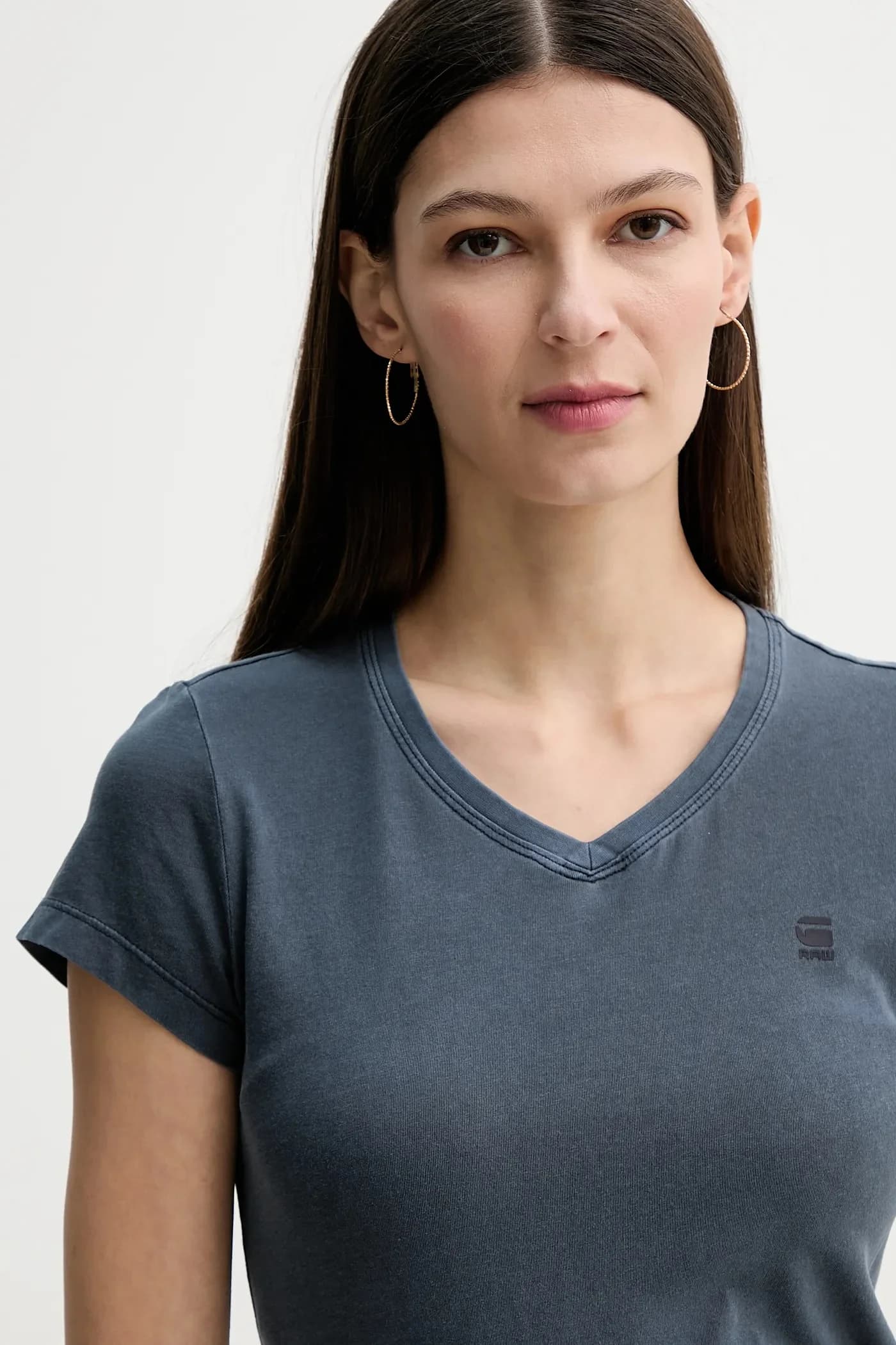 Перекрашенная хлопковая футболка eyben slim v t 2.0 - фото 4