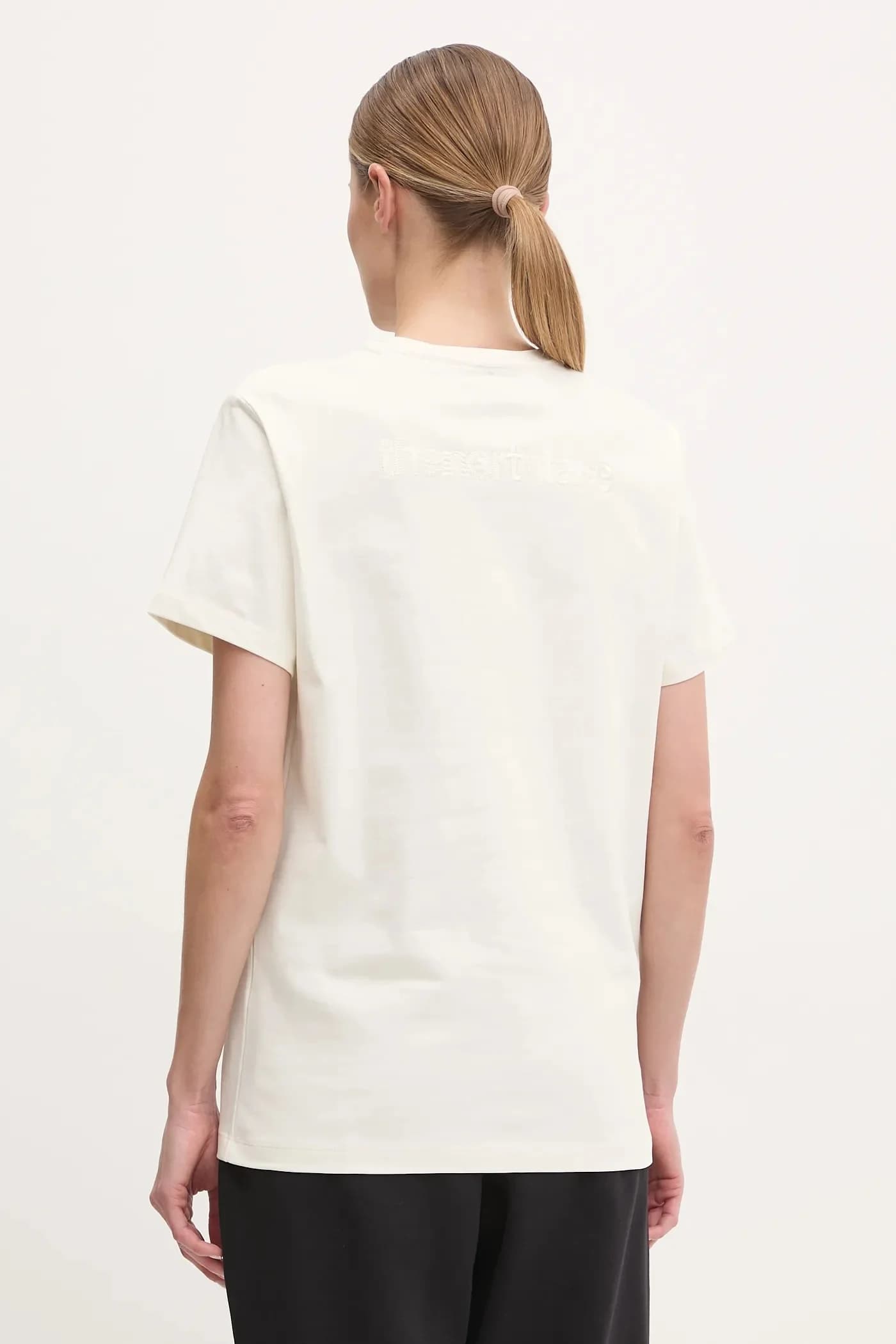 Свободная хлопковая футболка - фото 3