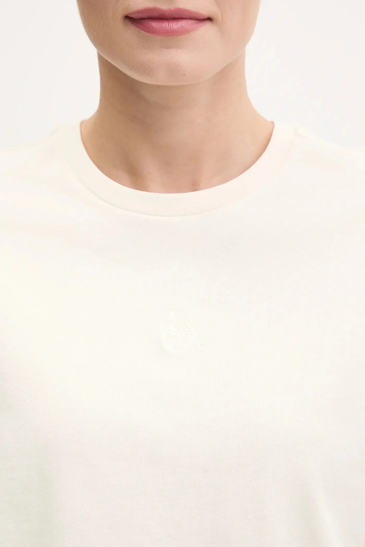 Свободная хлопковая футболка - фото 5