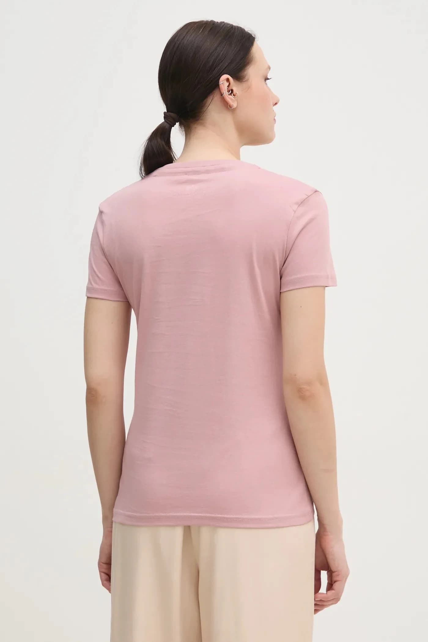 Хлопковая футболка Crystal T Wmn - фото 3