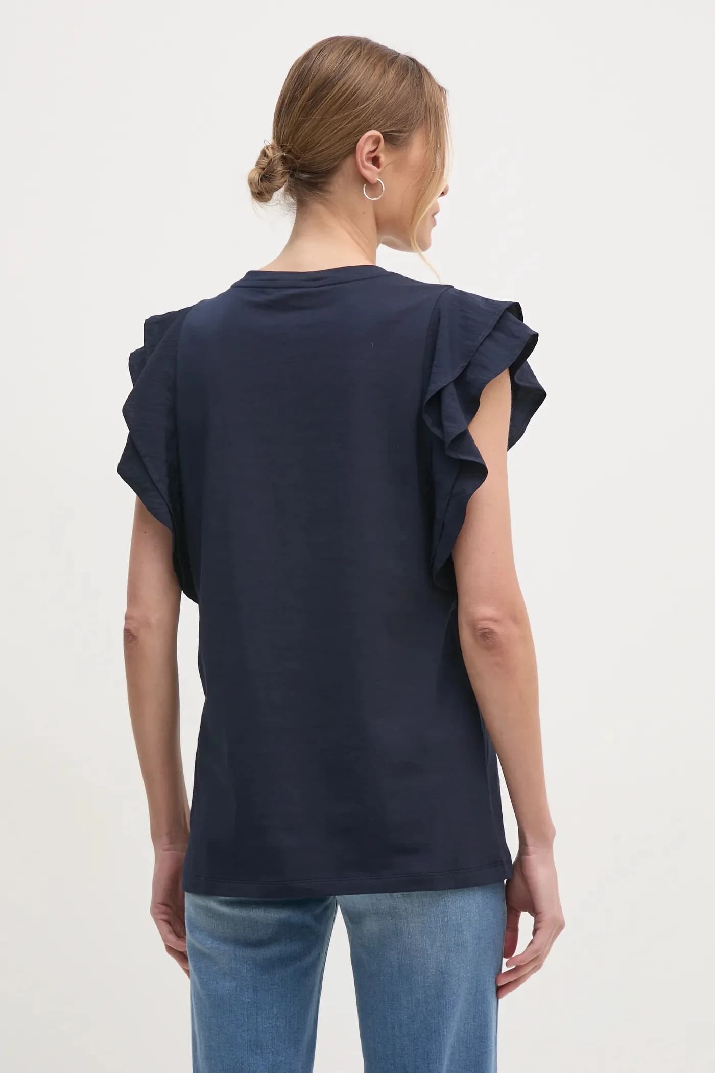 Хлопковая футболка - фото 3