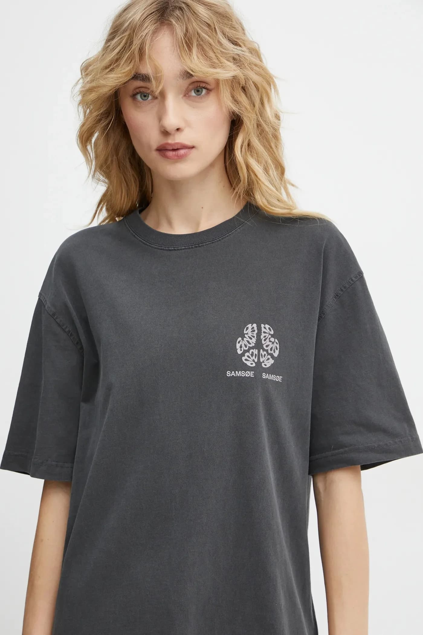 Футболка SAJOURNAL из хлопка - фото 8