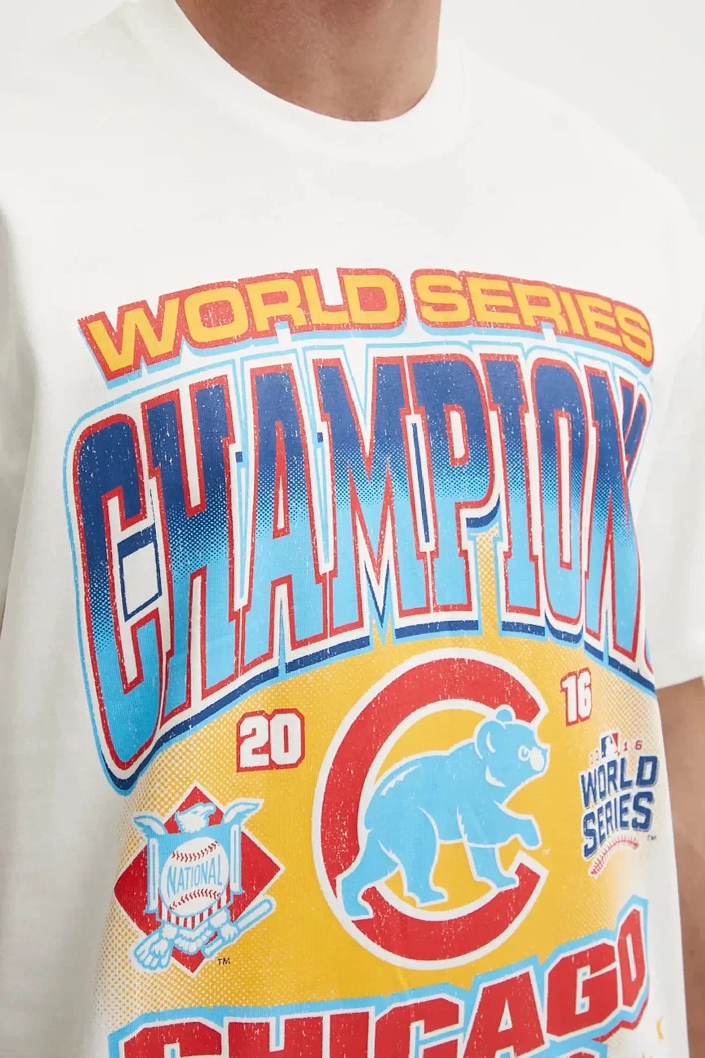 Хлопковая футболка MLB Chicago Cubs - фото 8