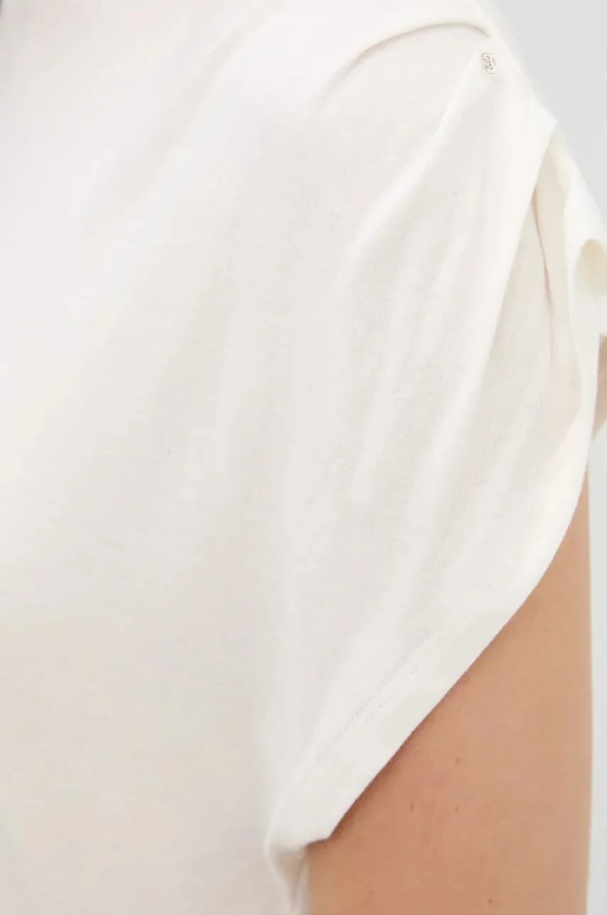 Хлопковая футболка FLEURINE - фото 5