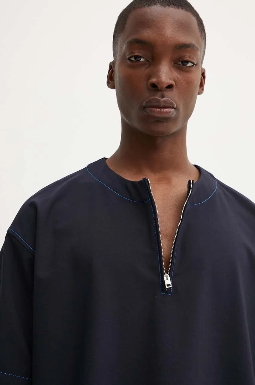 Футболка из смесовой шерсти - фото 8