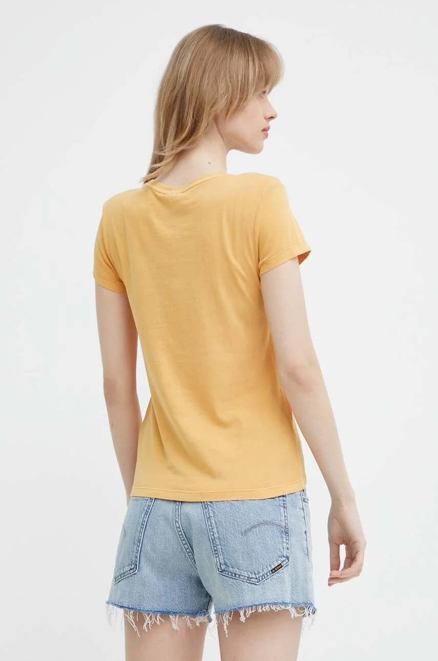 Перекрашенная хлопковая футболка eyben slim v t 2.0 - фото 3