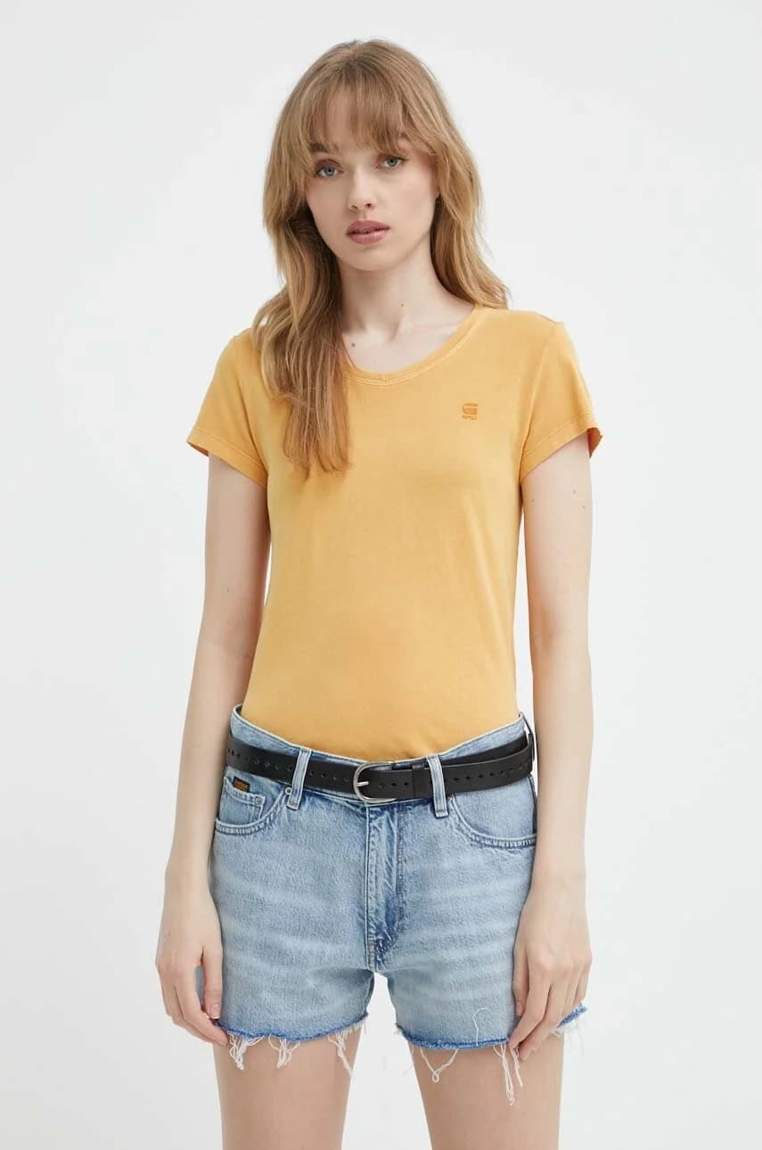 Перекрашенная хлопковая футболка eyben slim v t 2.0 - фото 4