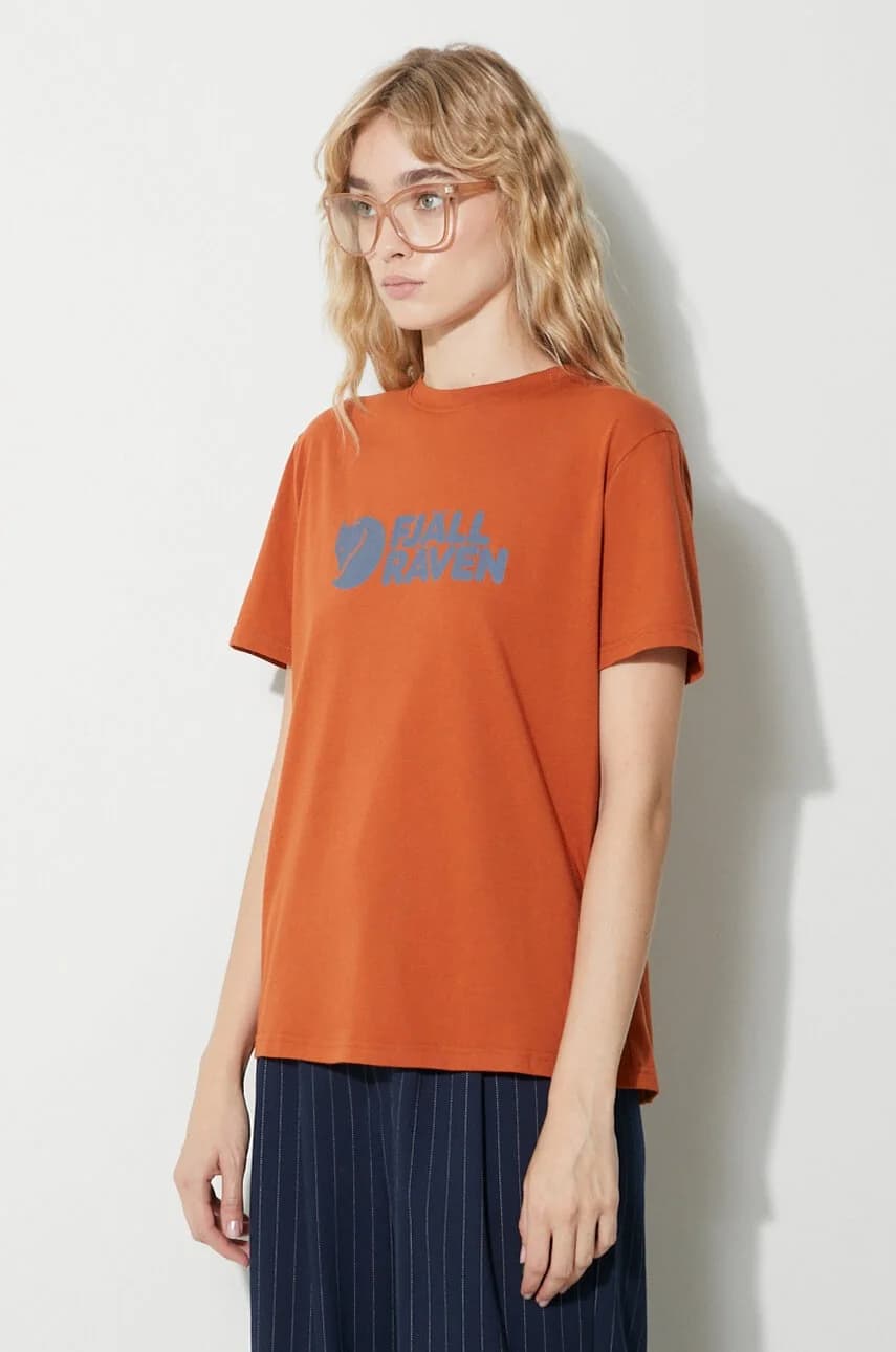 Футболка с логотипом Fjällräven - фото 4