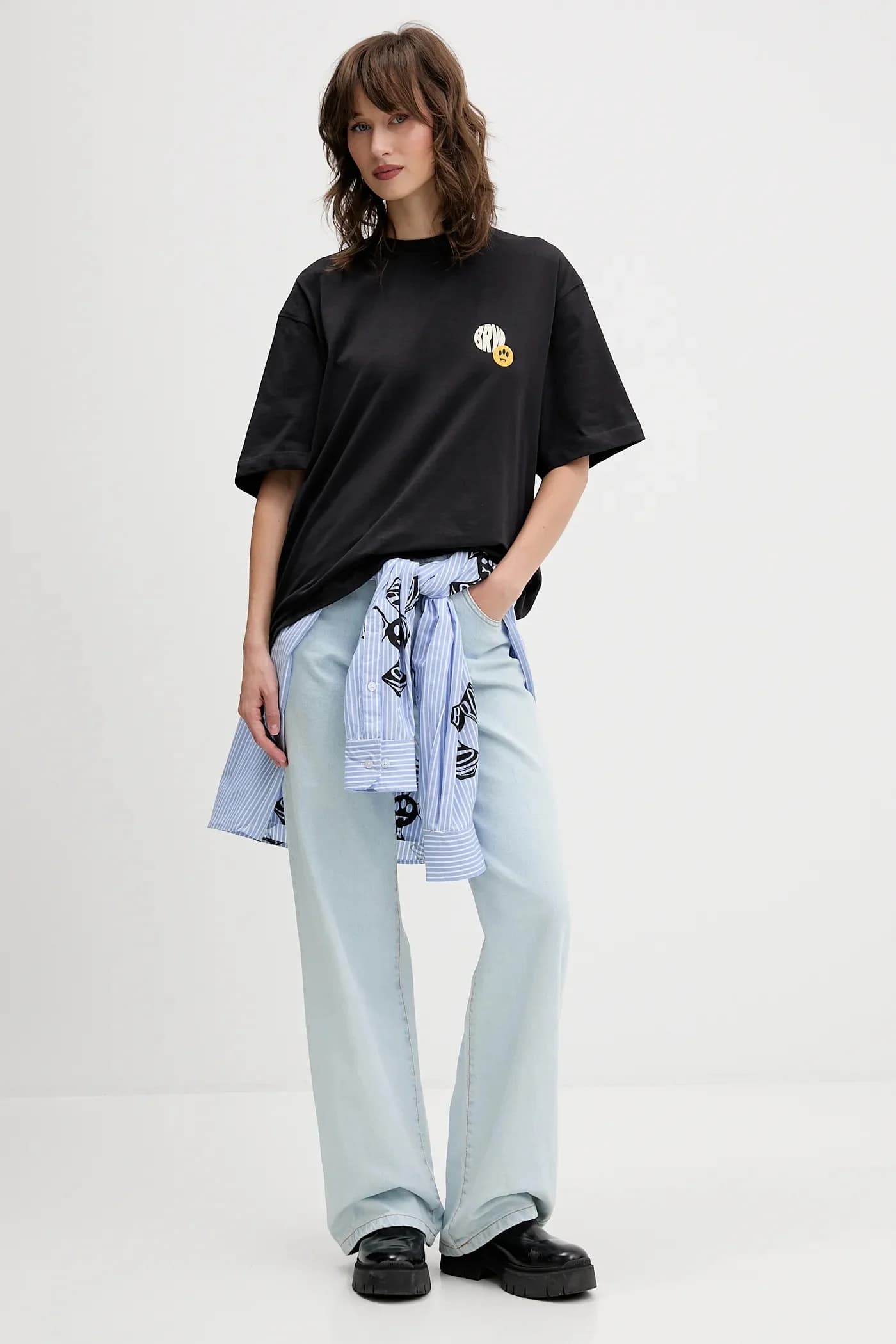 Хлопковая футболка - фото 5