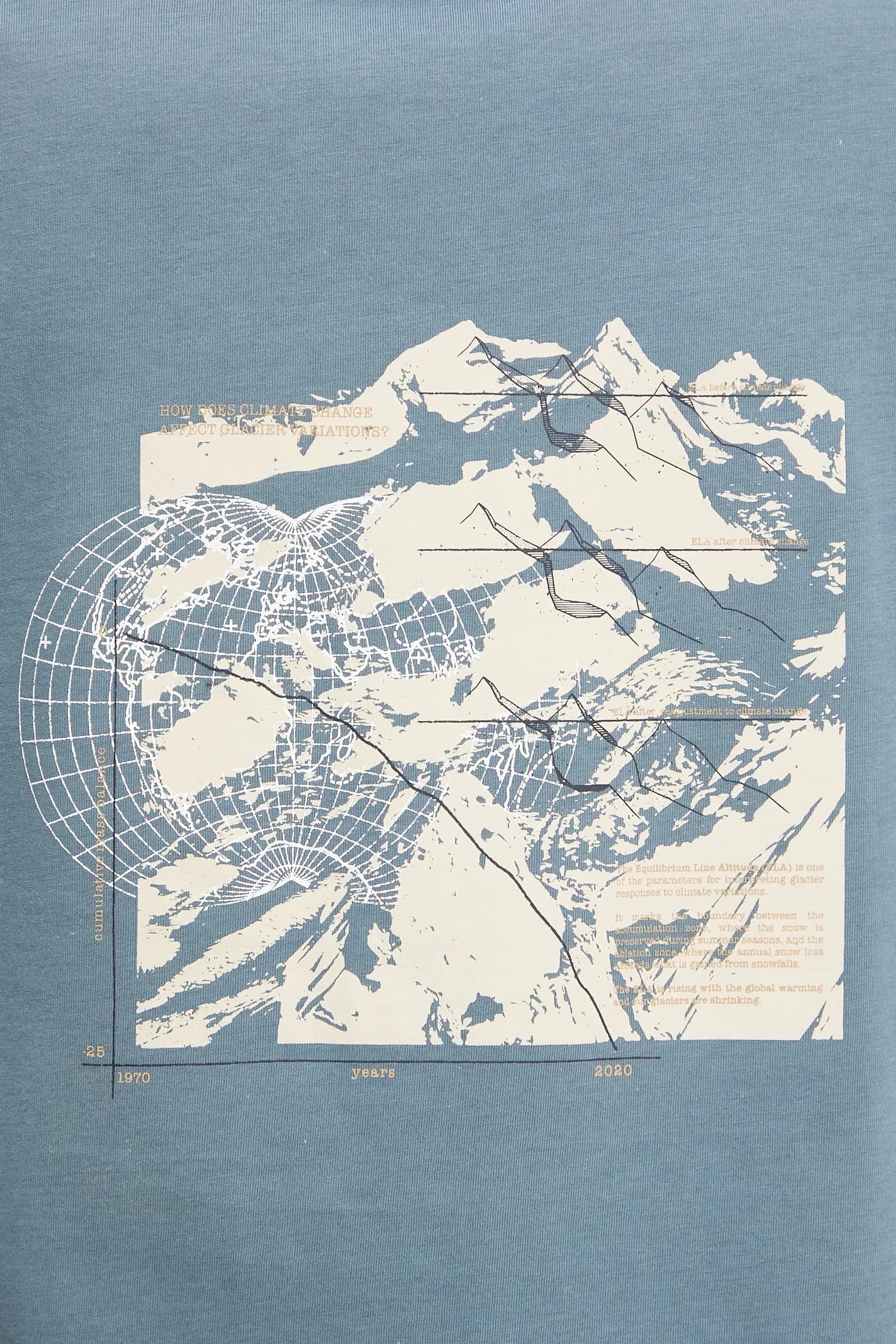 Свободная футболка Eagle Glacier - фото 4