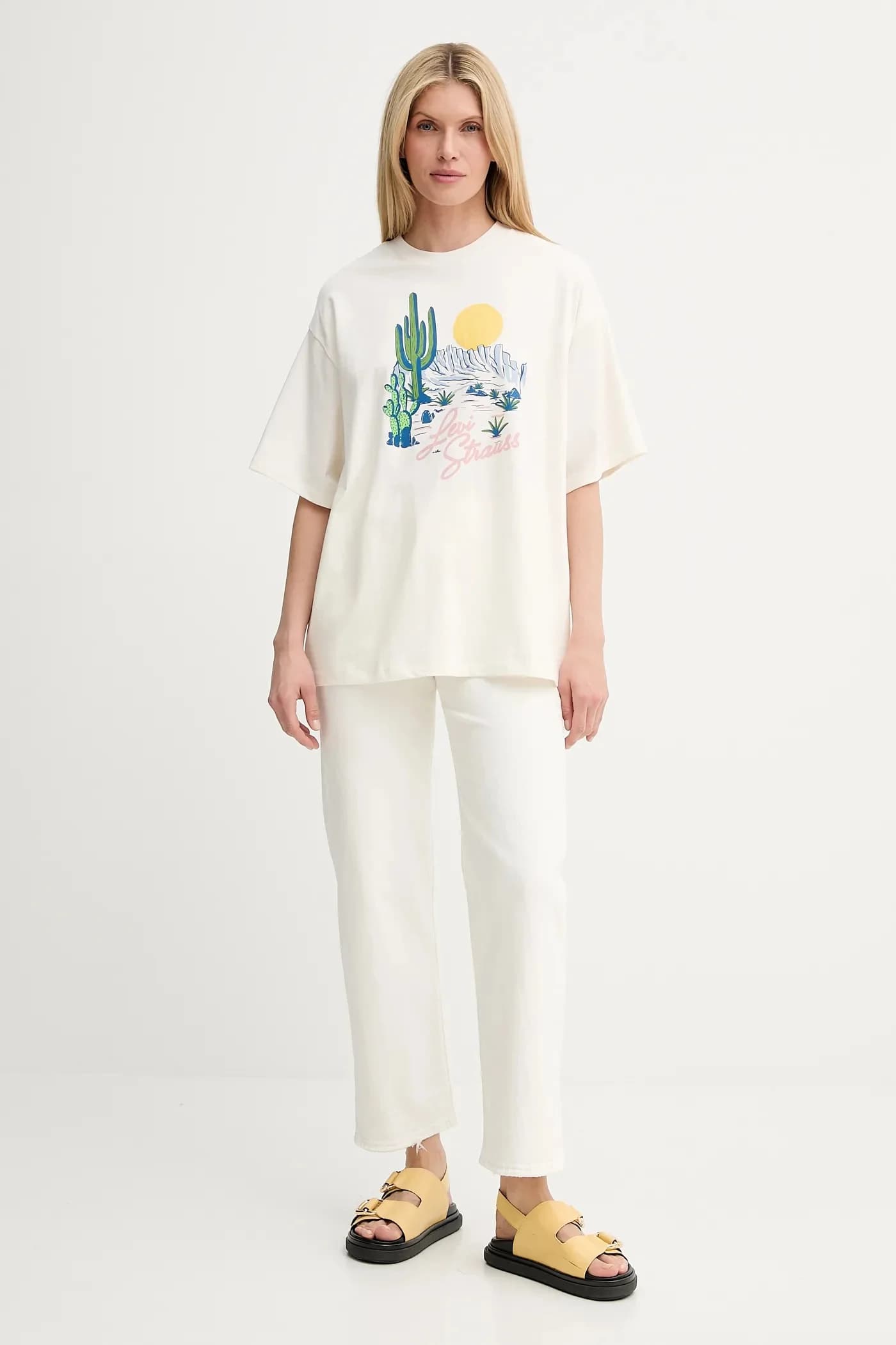 ФУТБОЛКА GRAPHIC SHORT STACK TEE из хлопка - фото 2