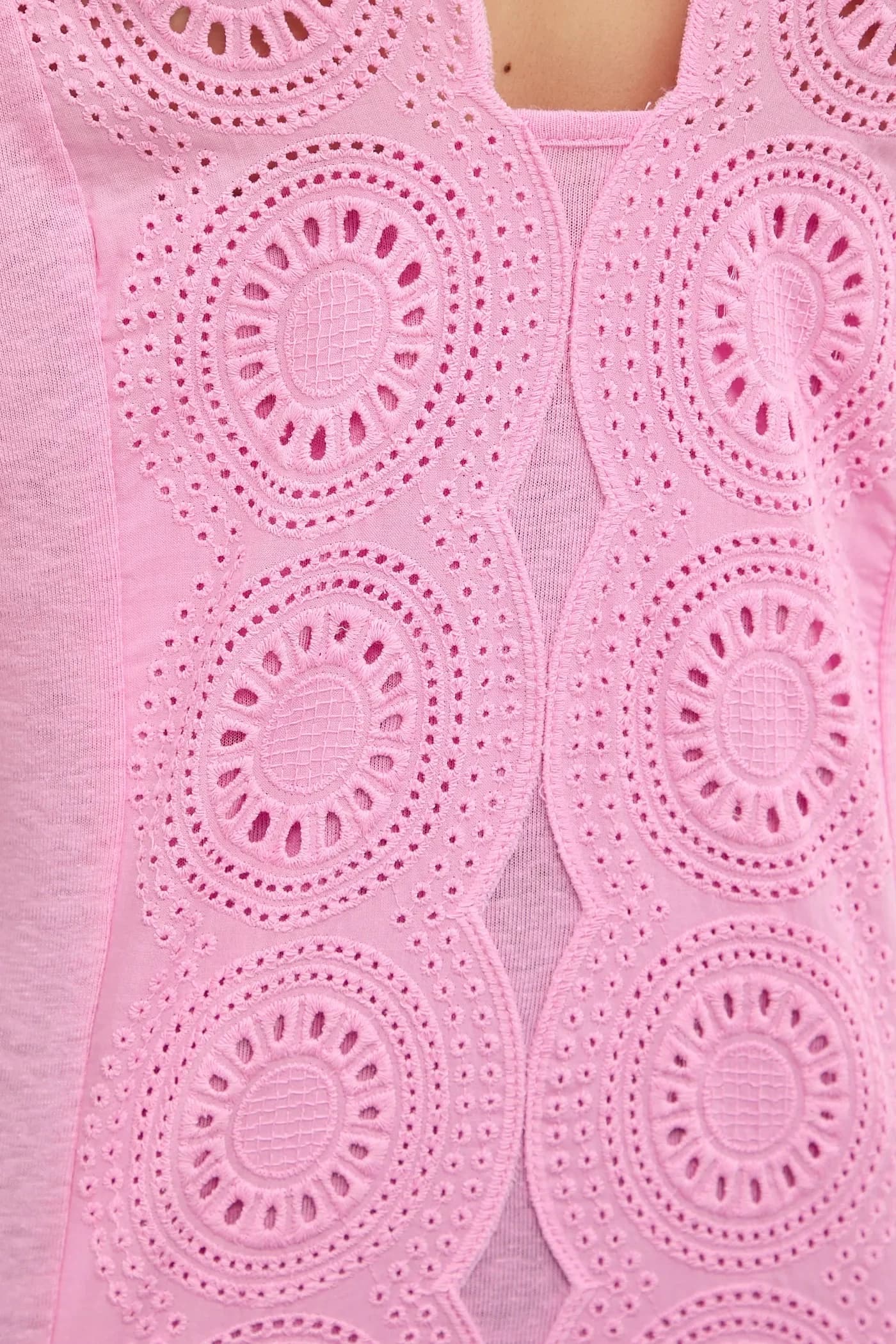 Футболка из смесового льна - фото 5