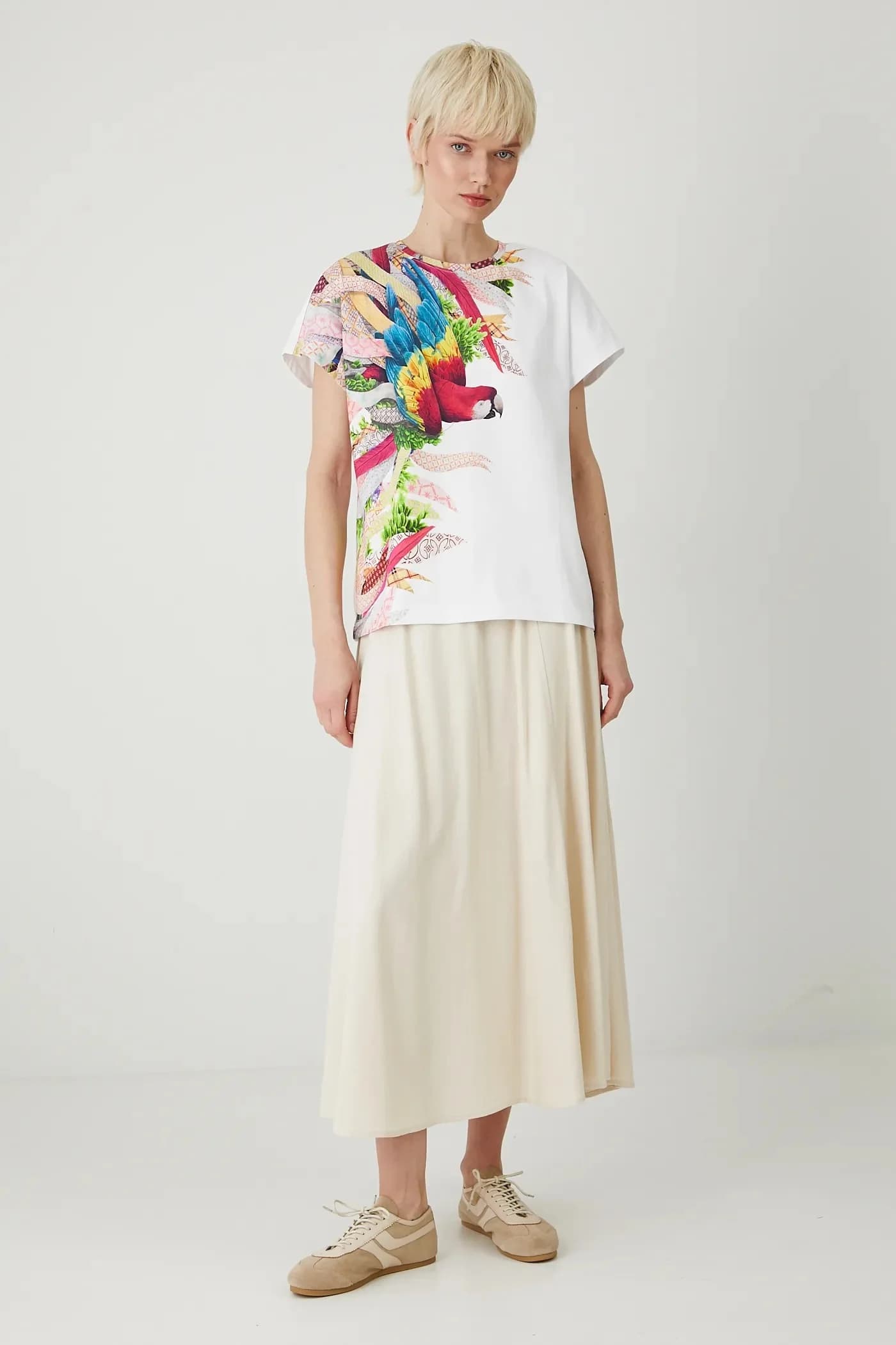 Хлопковая футболка - фото 3