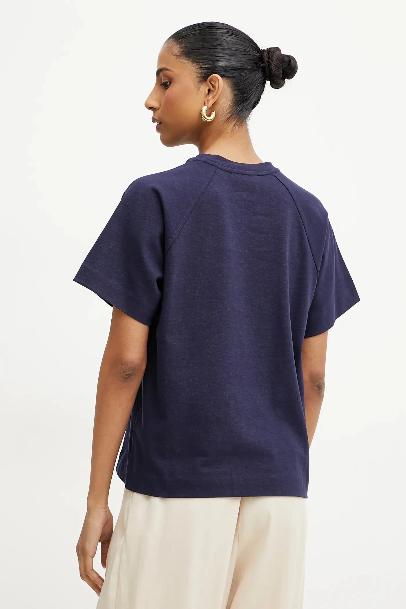 Футболка из смесового льна - фото 3