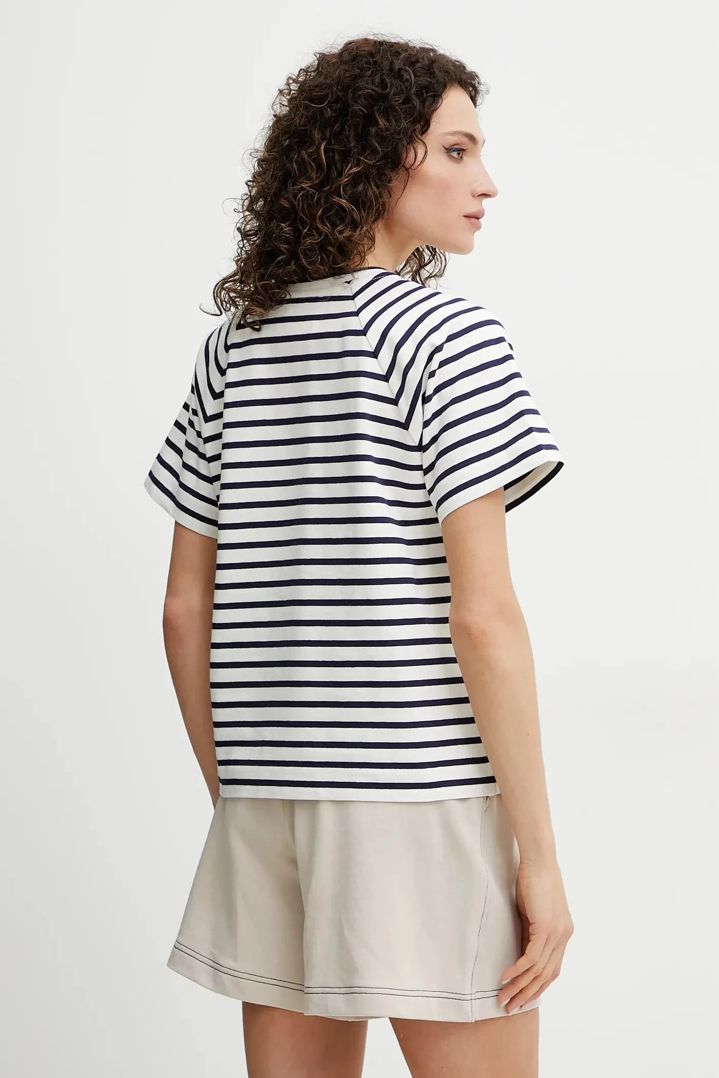 Футболка из смесового льна - фото 3