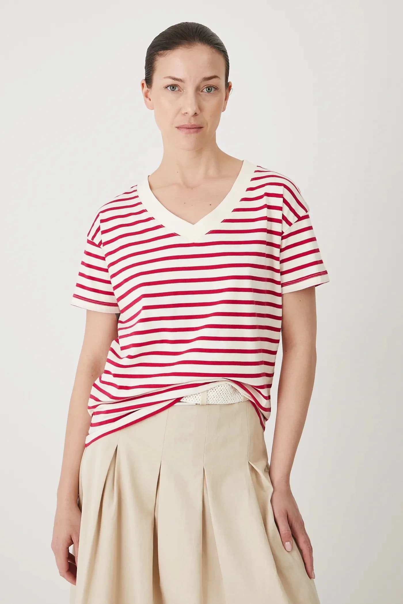 Хлопковая футболка - фото 4