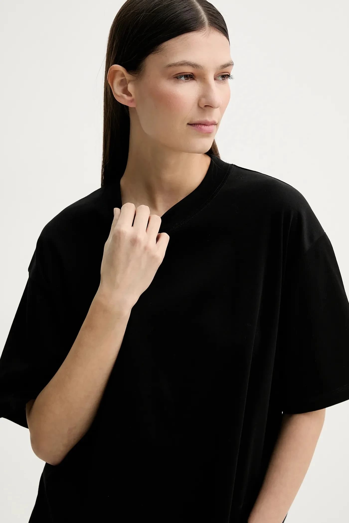 Хлопковая футболка Larsson - фото 4