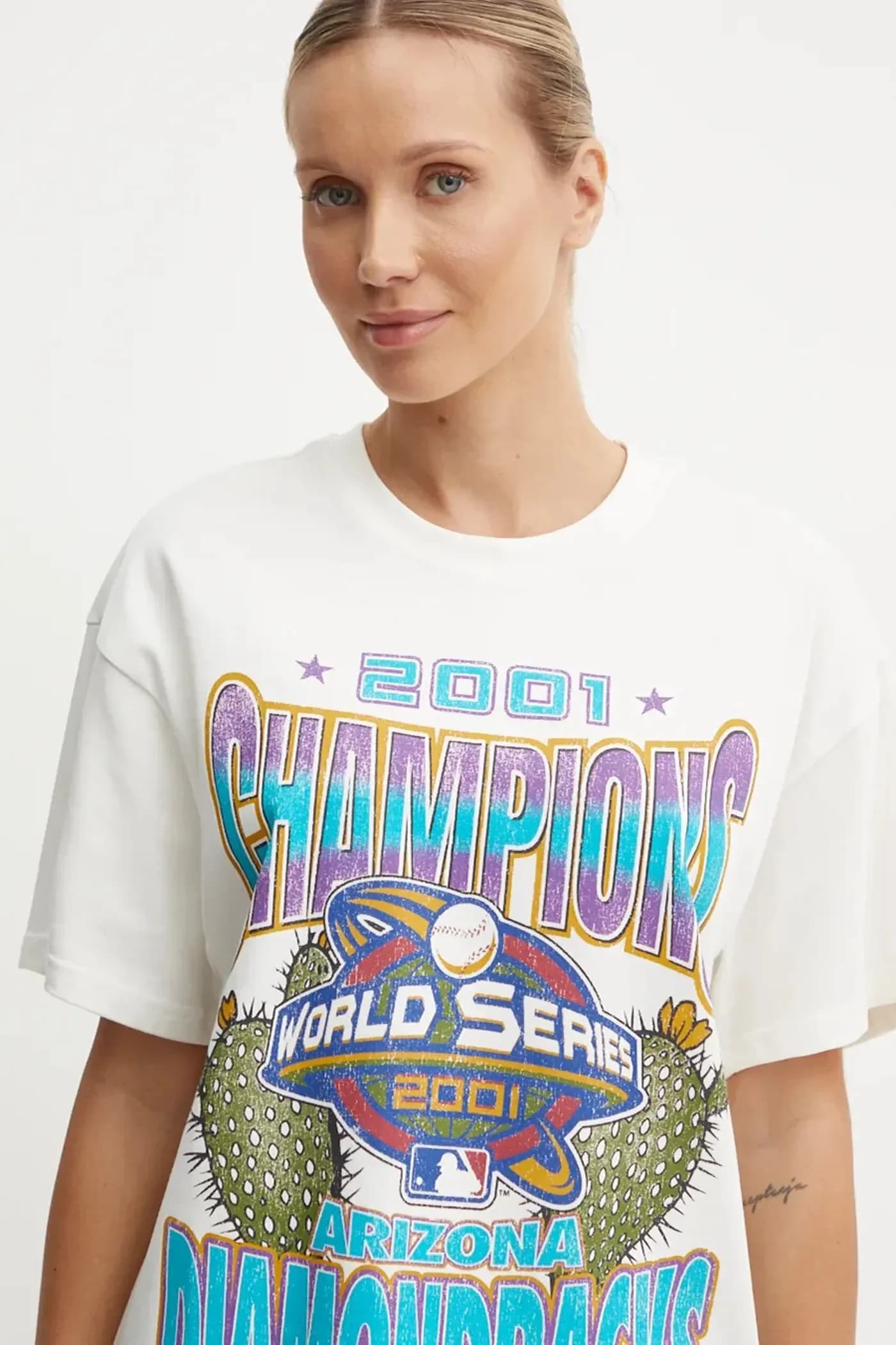 Хлопковая футболка MLB Arizona Diamondbacks - фото 8