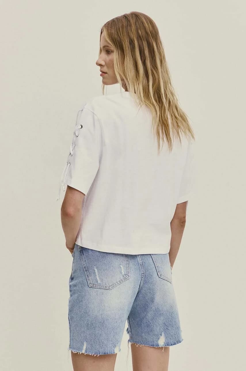 Хлопковая футболка - фото 3