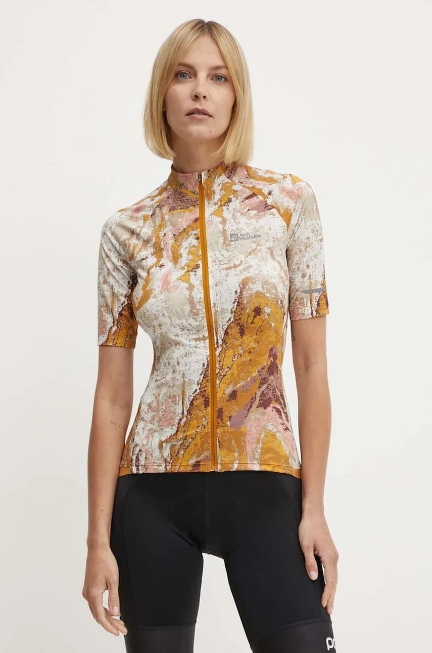 Велосипедная футболка с принтом Gravex