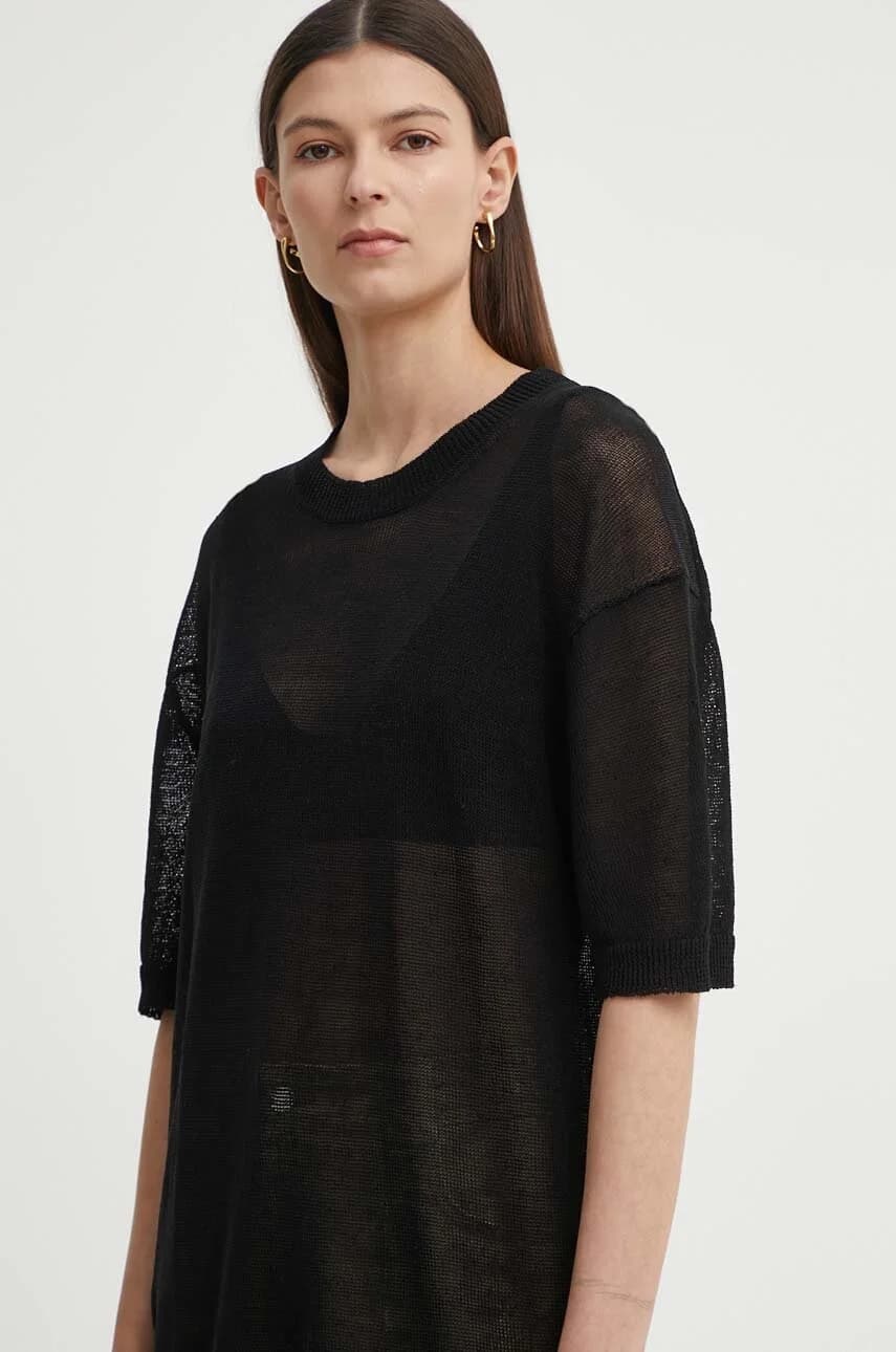 Льняная футболка PLINY - фото 4