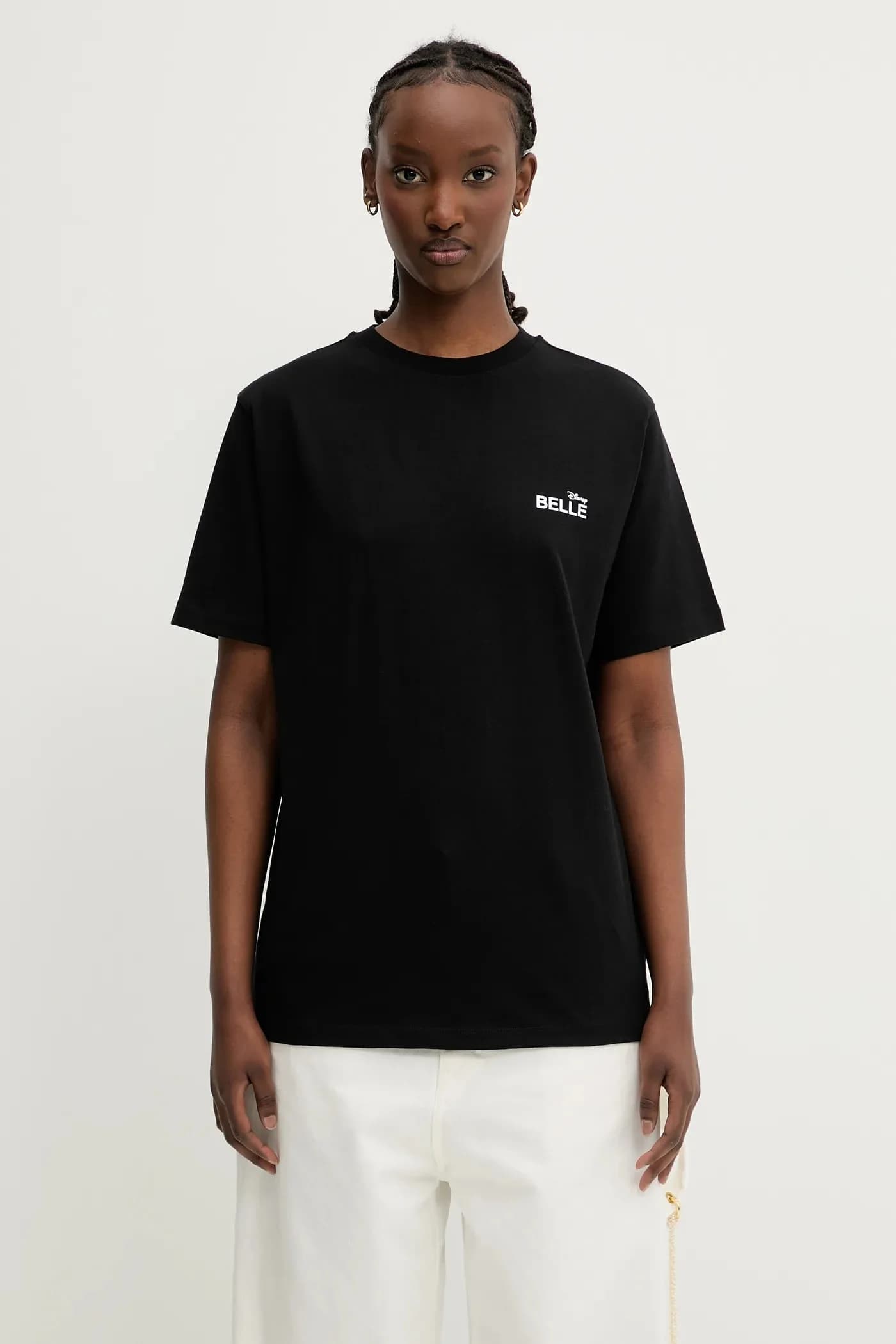 хлопковая футболка из коллаборации с Disney Belle - фото 3