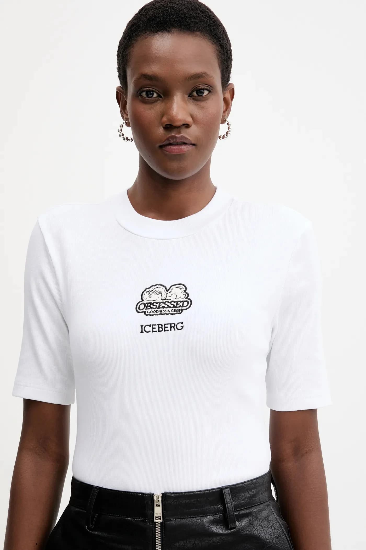 Хлопковая футболка - фото 4