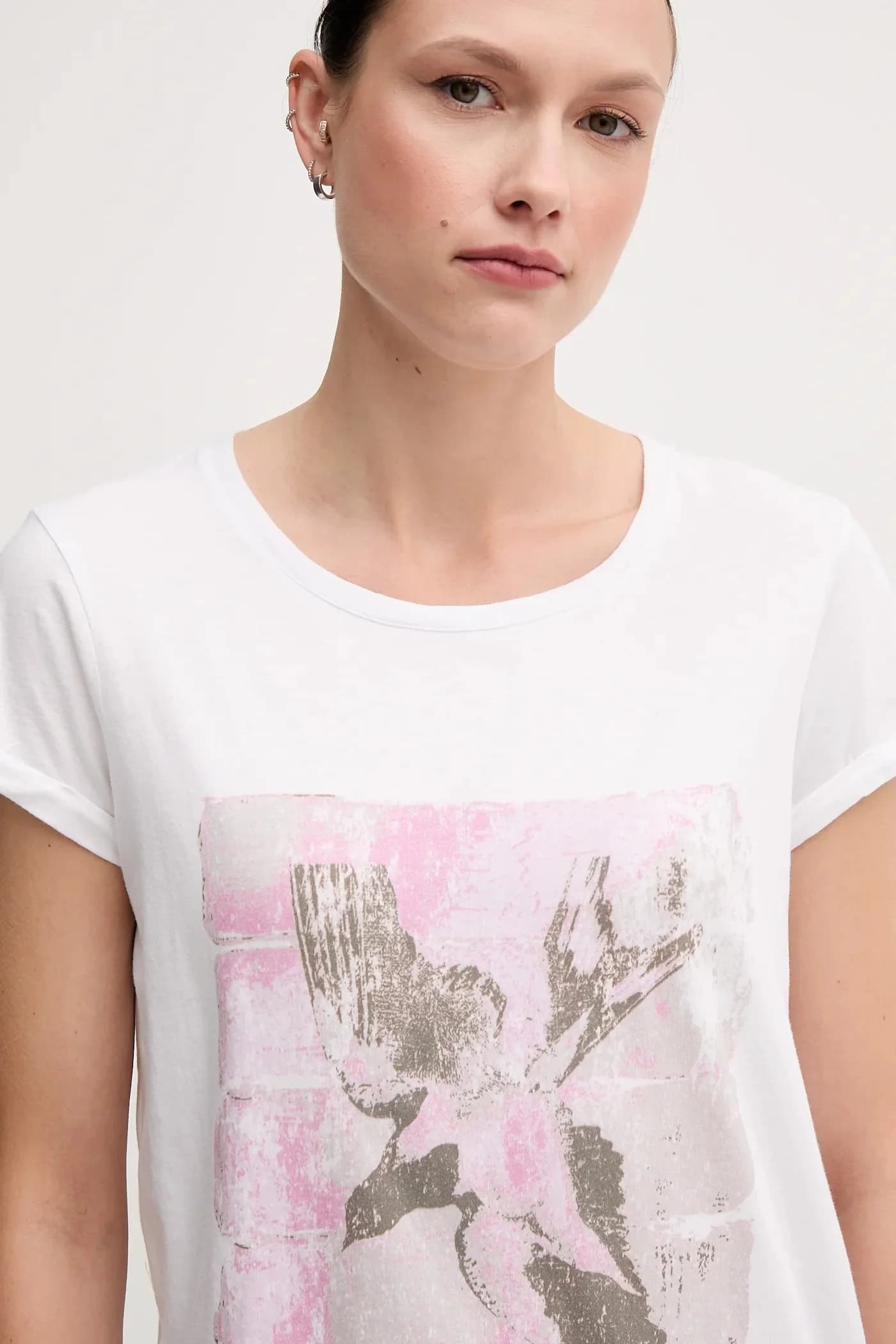 Хлопковая футболка - фото 4