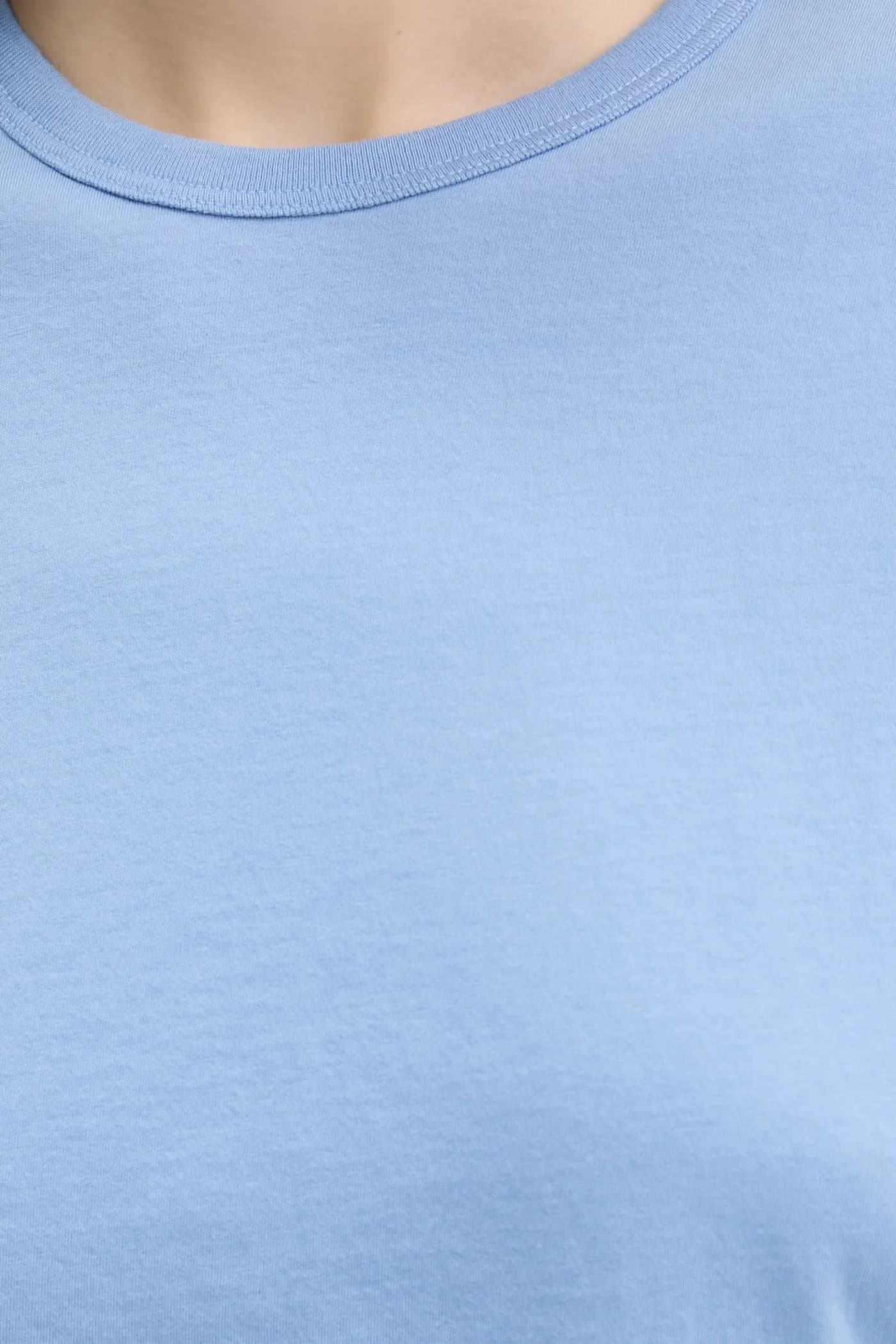 Хлопковая футболка - фото 5