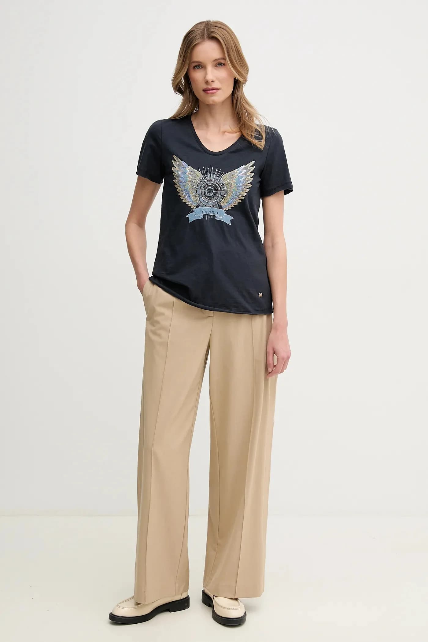 Хлопковая футболка - фото 2