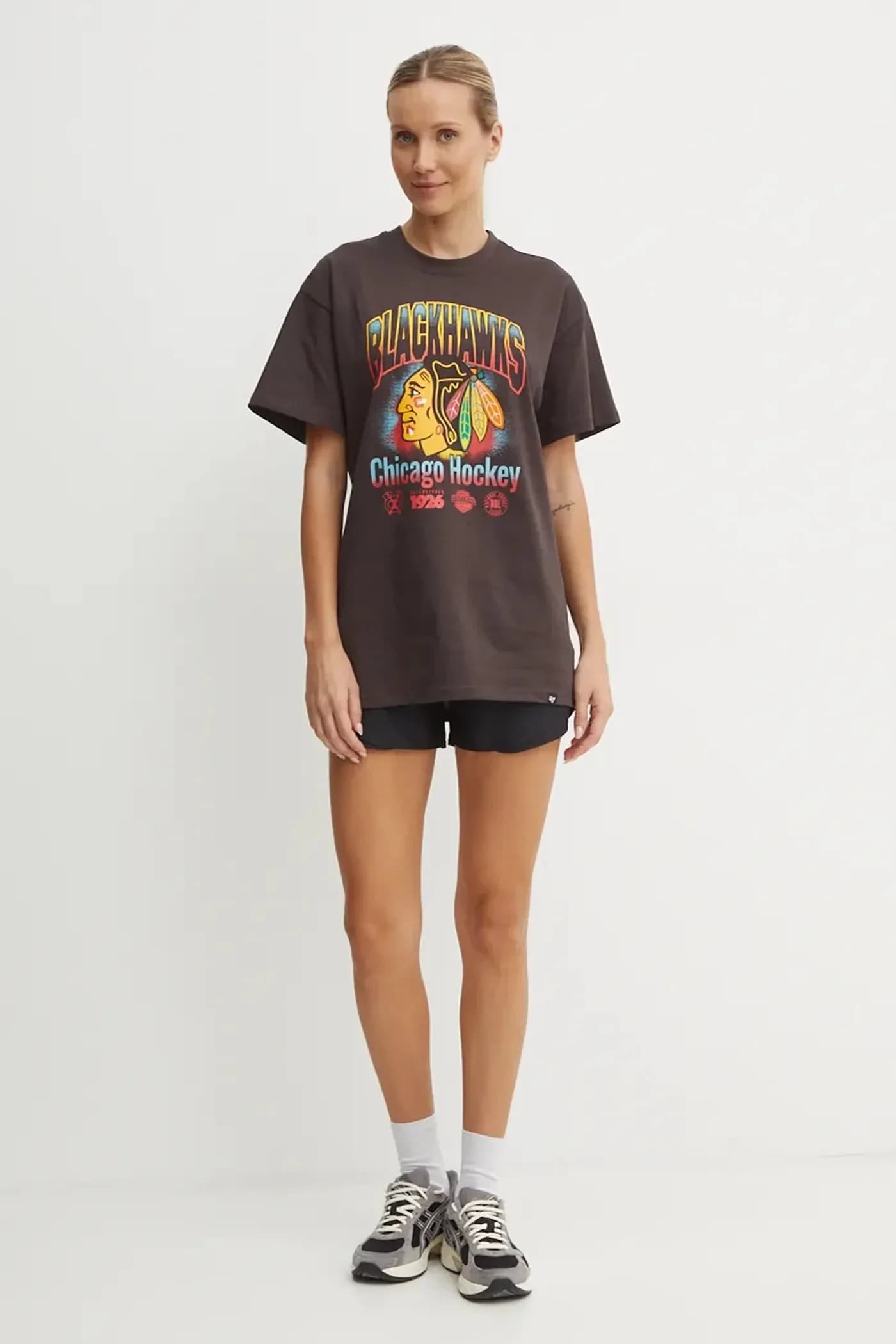 Хлопковая футболка НХЛ «Чикаго Блэкхокс» - фото 5