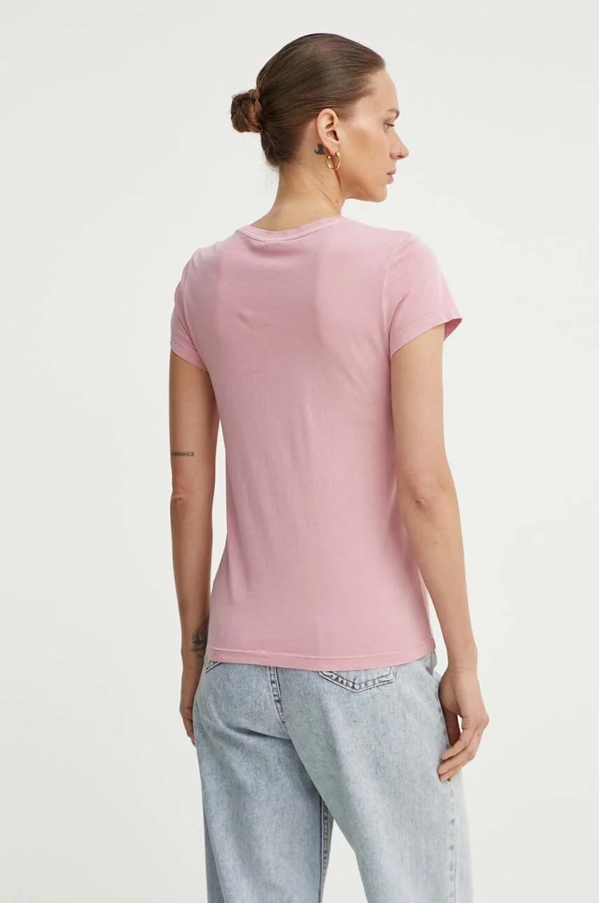 Перекрашенная хлопковая футболка eyben slim v t 2.0 - фото 3