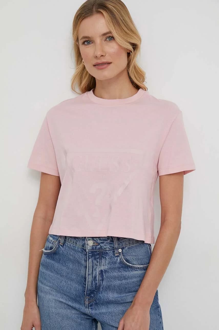 ADELE хлопковая футболка - фото 2