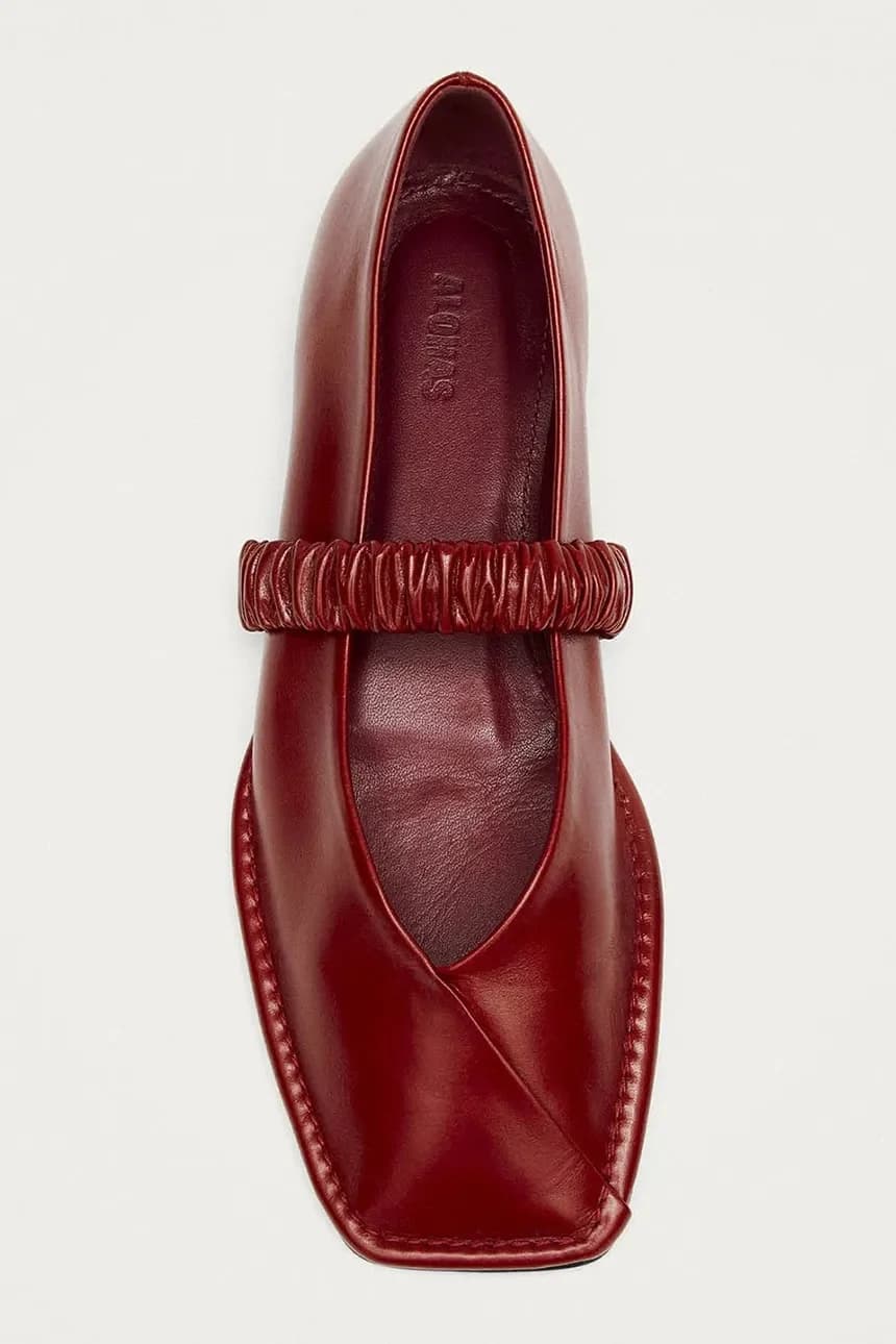 Кожаные балетки Lautan - фото 3