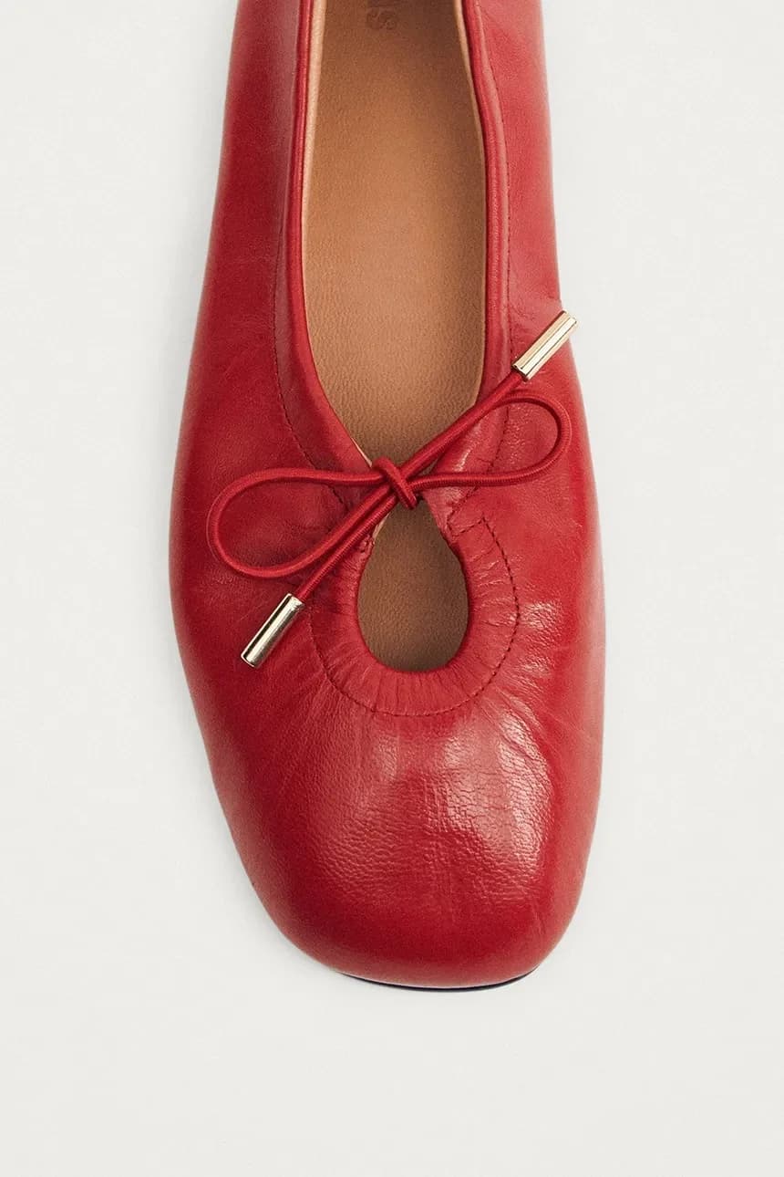 Кожаные балетки Rosalind - фото 4
