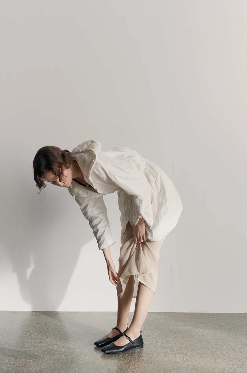 Кожаные балетки DELIA - фото 8