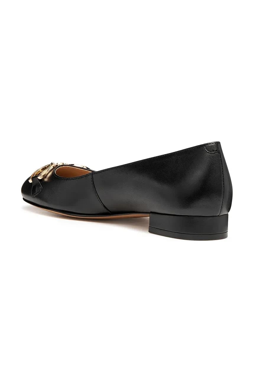 Кожаные балетки D VIRNLISA B - фото 4